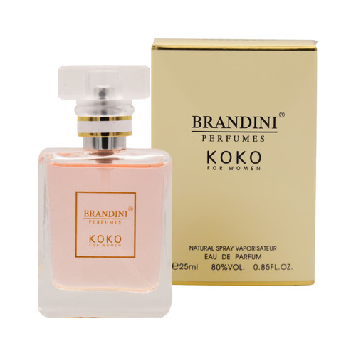 عطر جیبی زنانه برندینی مدل KOKO حجم 25 میلی لیتر