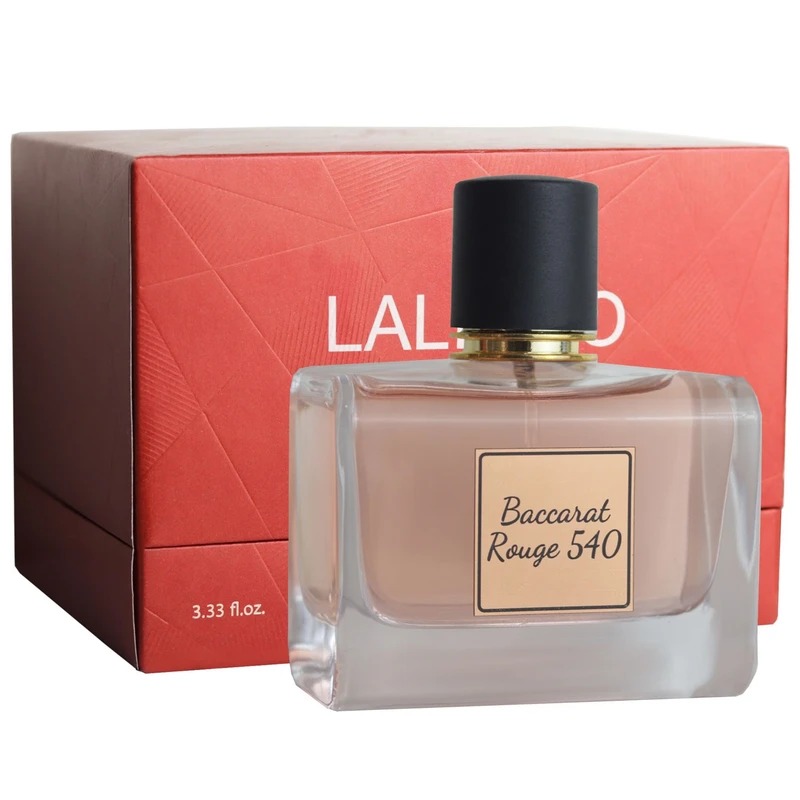 ادوپرفیوم زنانه لالیکو مدل باکارات رژ 540 با رایحه شیرین و گرم حجم 100 میلی‌لیتر