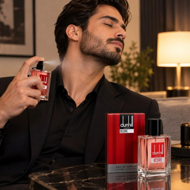 ادو پرفیوم مردانه لالیکو مدل دانهیل دیزایر حجم 50 میلیلیتر با ساختار رایحه چوبی مناسب تابستان